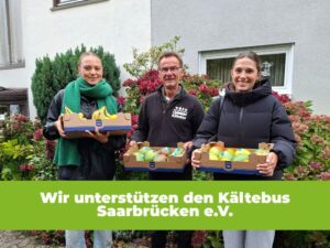 Nachhaltigkeit trifft Nächstenliebe: Unsere Obstspende an den Kältebus Saarbrücken